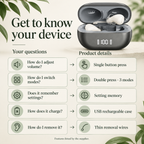 EasyHear Product 2 — questions and features