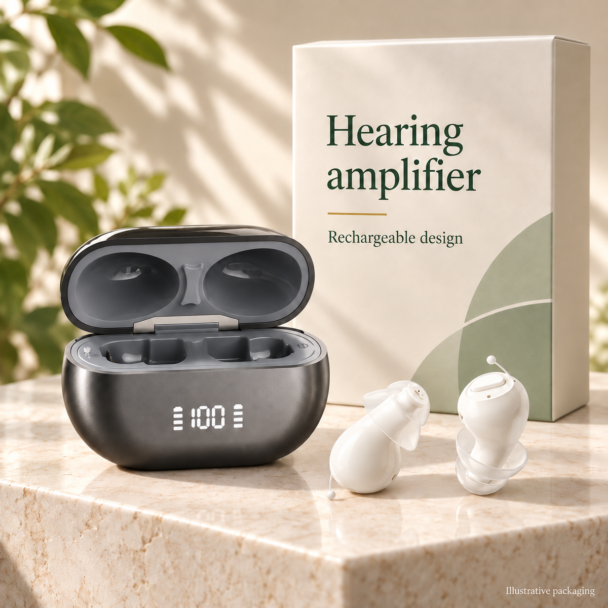 EasyHear Product 2 — product display hero